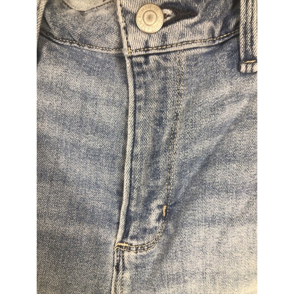 Abercrombie & Fitch High Rise Mom Jean Distressed Blue Women’s Size 30/10s - Picture 5 of 10